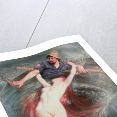 The Fisherman and the Siren by Knut Ekvall