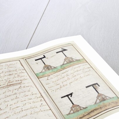 Semaphore Signalling System, c.1794 by Claude Chappe