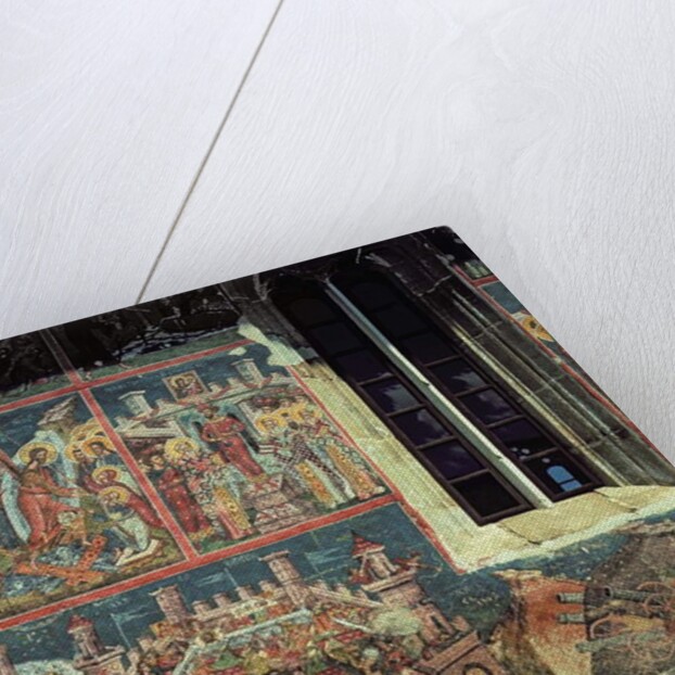 Siege of Constantinople by Sultan Mehmet II in 1453 by Romanian School