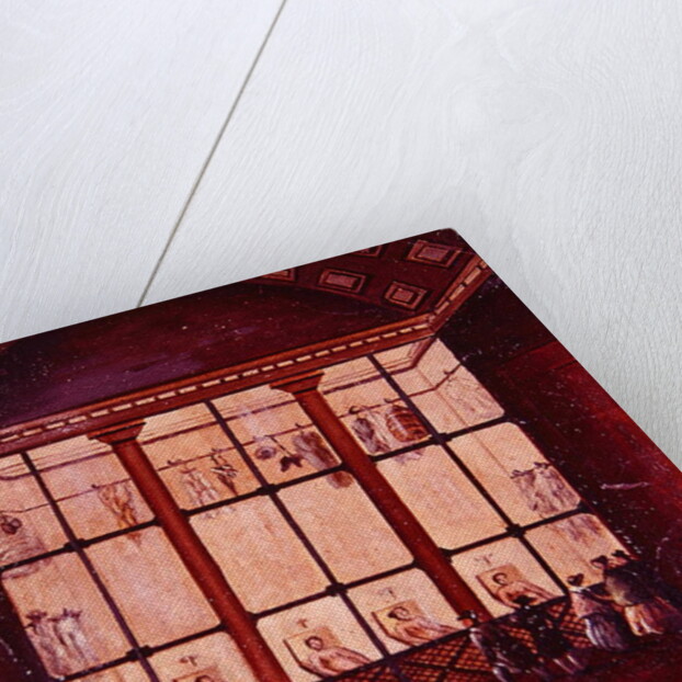 La Morgue, largest morgue in Paris, 1830-40 by School French