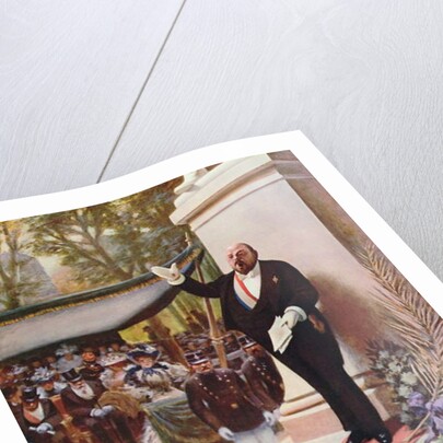 Inauguration of a Monument, 1905 by Albert Guillaume