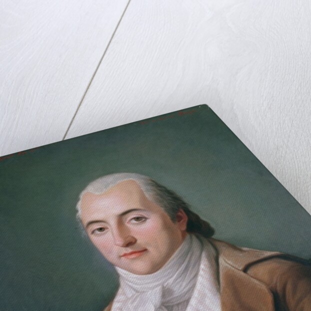 Portrait of Claude Henri de Rouvroy, Count of Saint-Simon, aged 35, 1848 by Hippolyte Ravergie