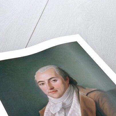 Portrait of Claude Henri de Rouvroy, Count of Saint-Simon, aged 35, 1848 by Hippolyte Ravergie