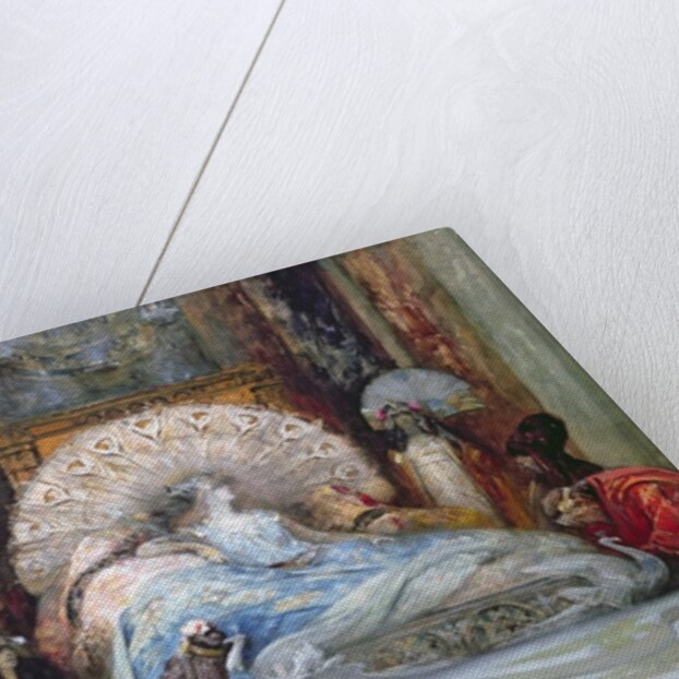 Sarah Bernhardt in the title role of 'Theodora', by Victorien Sardou by Georges Clairin