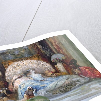 Sarah Bernhardt in the title role of 'Theodora', by Victorien Sardou by Georges Clairin