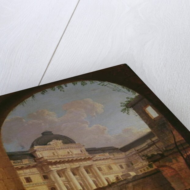 The Palais de Justice, Paris, by Pierre Antoine Demachy