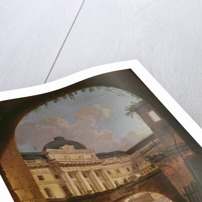 The Palais de Justice, Paris, by Pierre Antoine Demachy