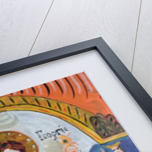 Saint George and the Dragon by School Serbian