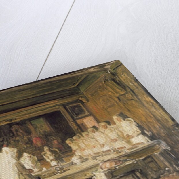 The Sisters of the Hospice de Beaune Saying Grace, late 19th century by Joseph Bail