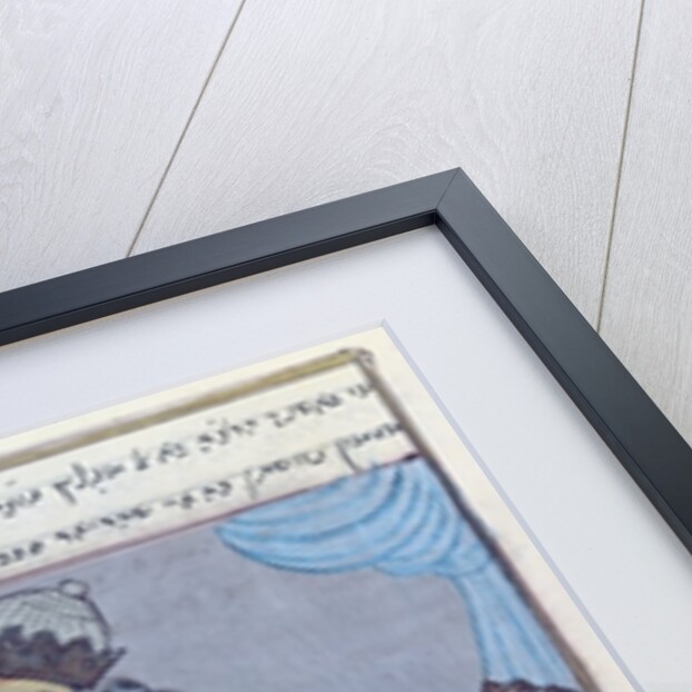 David and Bathsheba by Iranian School