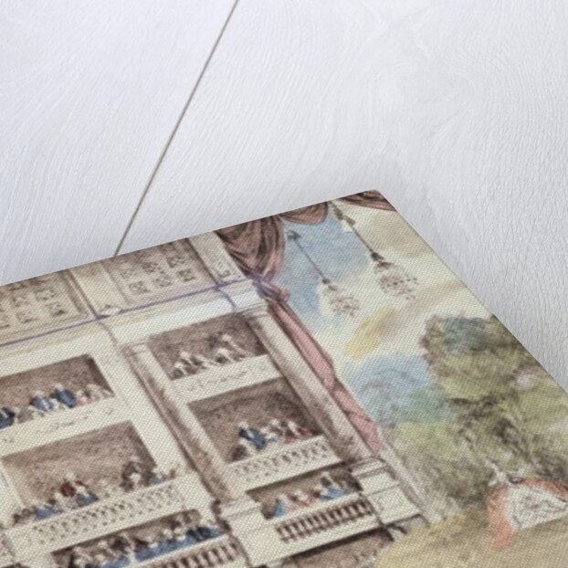 Scene at the Opera, c.1760 by Gabriel de (after) Saint-Aubin