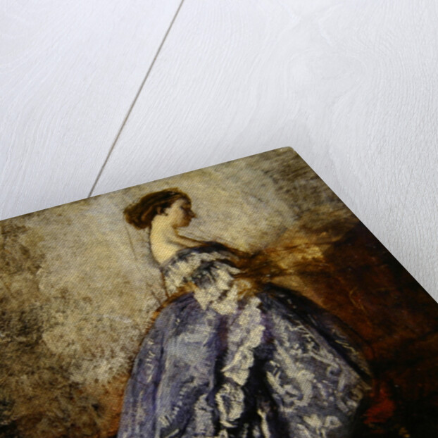 Portrait of Empress Eugenie of France by Thomas Couture