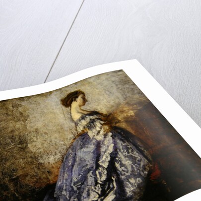 Portrait of Empress Eugenie of France by Thomas Couture