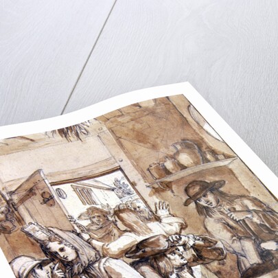 The Theriac Seller by French School