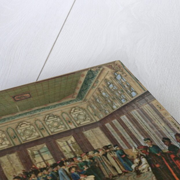 General Aubert du Bayet being received by the Ottoman Grand Vizier in Constantinople in 1796 by Antoine-Laurent Castellan