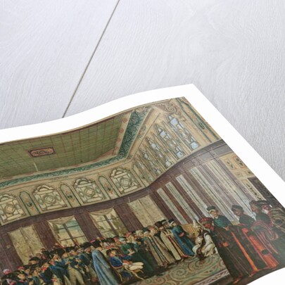 General Aubert du Bayet being received by the Ottoman Grand Vizier in Constantinople in 1796 by Antoine-Laurent Castellan