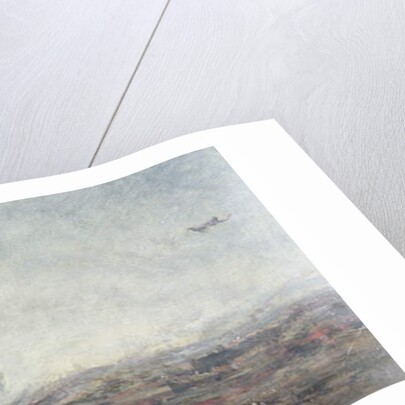 The Dream - Paris Burning, 1870 by Jean Baptiste Camille Corot