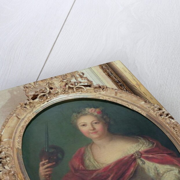 Mlle Desmares as Thalia, Muse of Comedy, c.1720 by Antoine Coypel