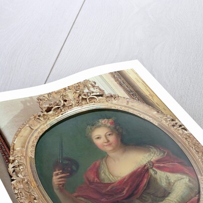 Mlle Desmares as Thalia, Muse of Comedy, c.1720 by Antoine Coypel
