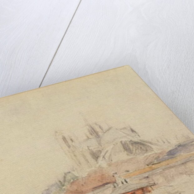 View of the Pont de la Tournelle and Notre-Dame de Paris by Albert-Charles Lebourg