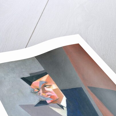 Portrait of Tristan Tzara by Lajos Tihanyi