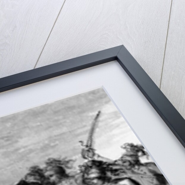 General Alexandre Dumas, the 'Horatius Cocles of the Tyrol'. killing single-handedly three Austrian opponents on the Clausen Bridge in 1797, c.1797 by French School