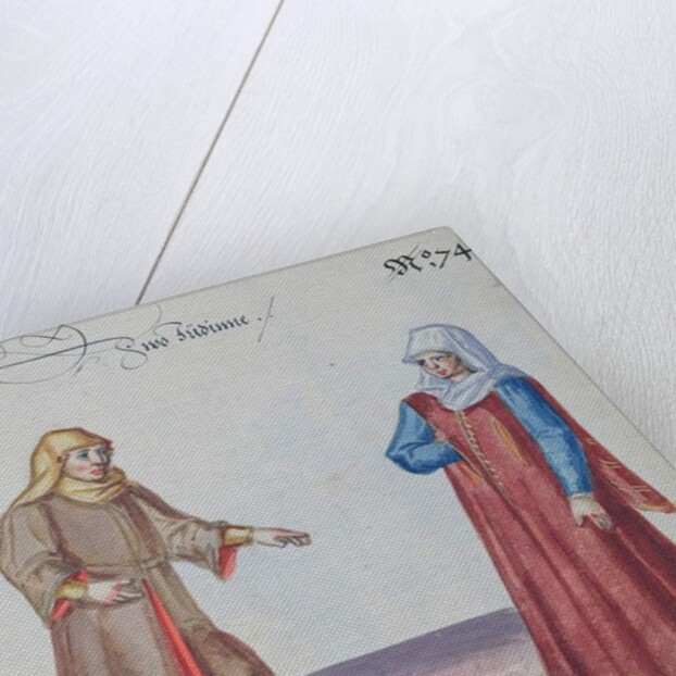 Two Jewish women, c.1600 by German School