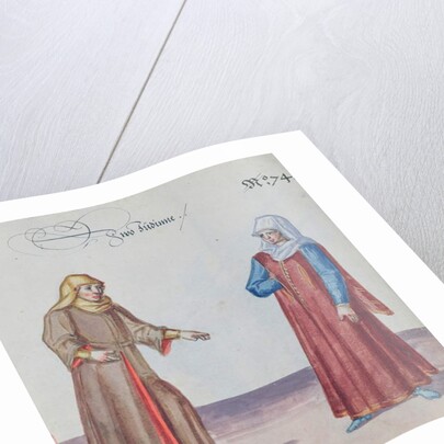 Two Jewish women, c.1600 by German School