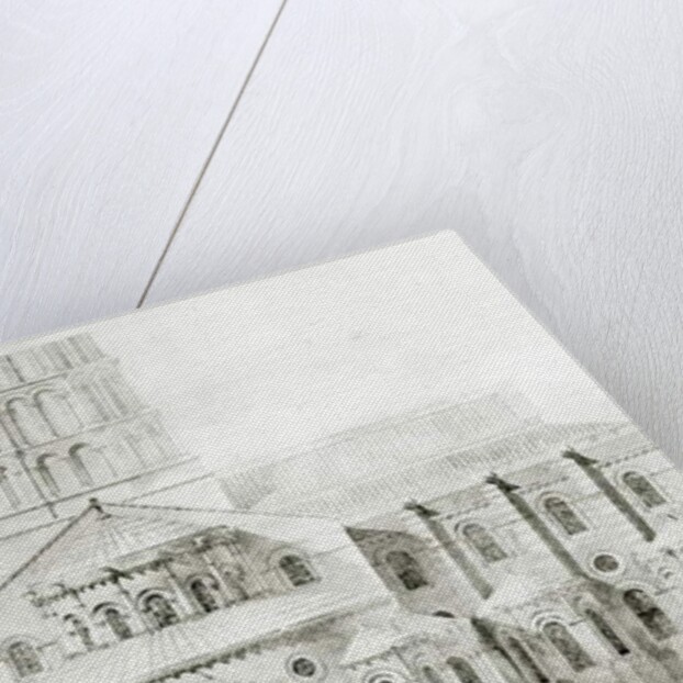 Basilica of St. Sernin, Toulouse by Eugene Emmanuel Viollet-le-Duc