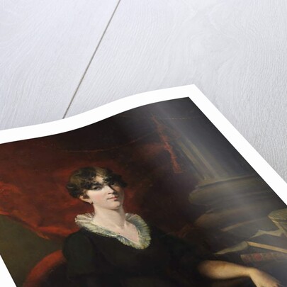 Portrait of a Lady, possibly Sarah Harriet Burney by Thomas Lawrence