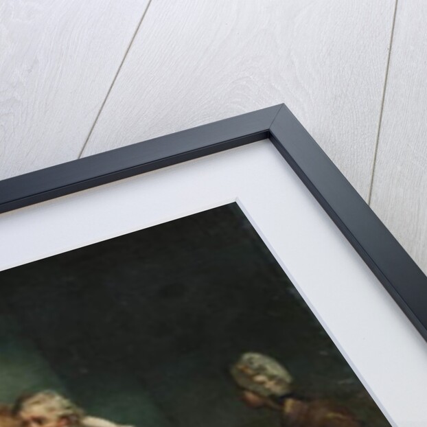 Camilla fainting in the arms of her father by Henry Singleton