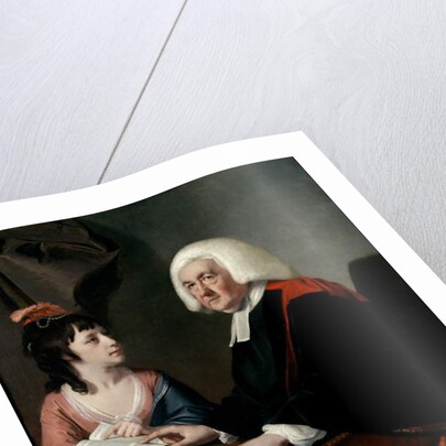 Rev. Thomas Wilson and Miss Catherine Macaulay by Joseph Wright of Derby