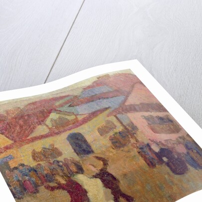 Jewish Wedding in Town by Tadeusz Makowski