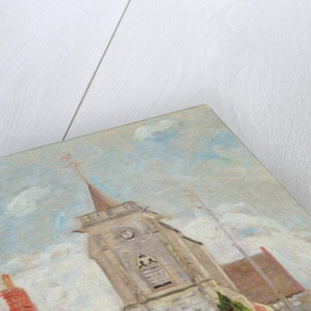 Church by Tadeusz Makowski