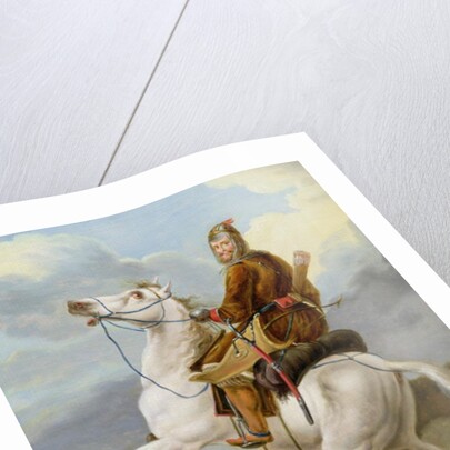 An Oriental Warrior by Alexander Orlowski