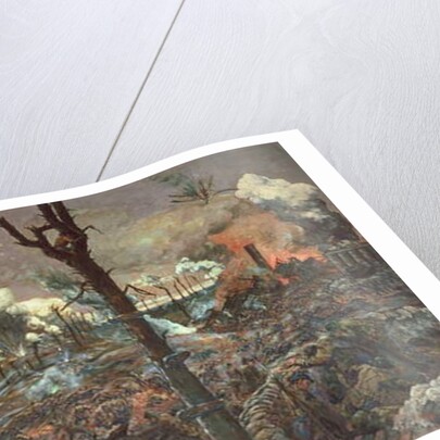 Battle of Courcelette, 1918 by Louis Weirter