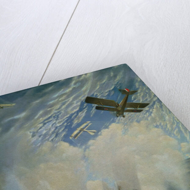 War in the Air, 1918 by Christopher Richard Wynne Nevinson