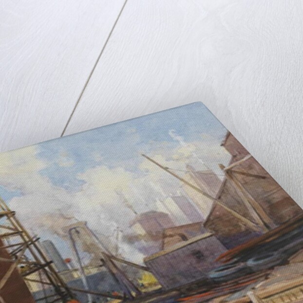 Toronto Shipbuilding, 1918 by Robert Ford Gagen