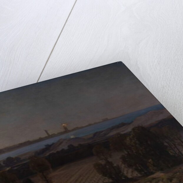 The Cemetery, Pas de Calais, 1919 by Herbert Hughes-Stanton