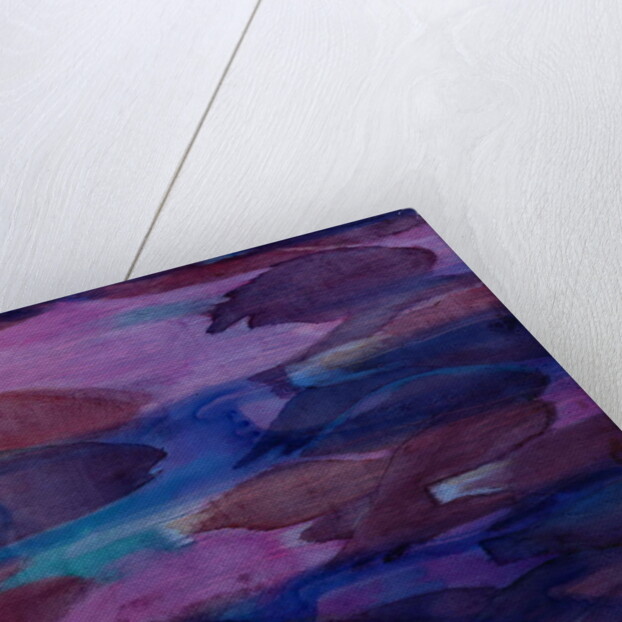 Purple Parrots VI, 2000 by Charlotte Johnstone