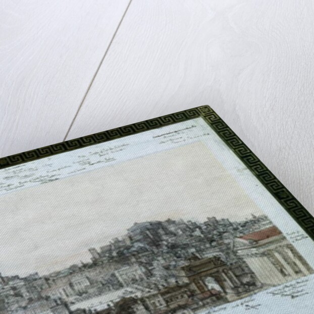 The Reconstruction of Ancient Rome at the Time of the Antonines, c.1819 by Charles Robert Cockerell