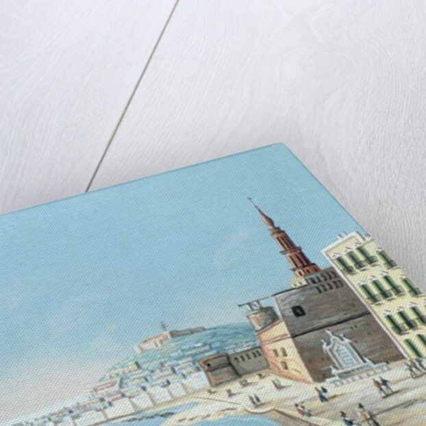 View of Naples from the Carmine, c.1845 by Italian School