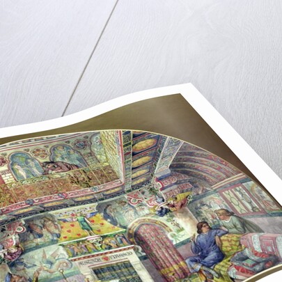 Design for the Decoration of the Summer Smoking Room at Cardiff Castle, 1870 by William Burges