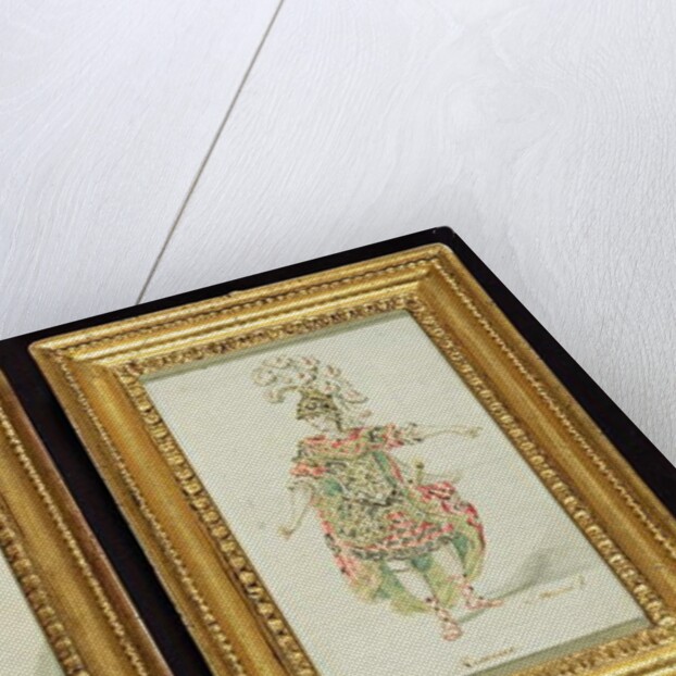 Designs for a Greek and a Roman Opera Costume, c.1770 by Leonardo Marini