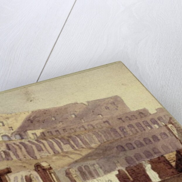 View of the Roman Colosseum, c.1800 by English School