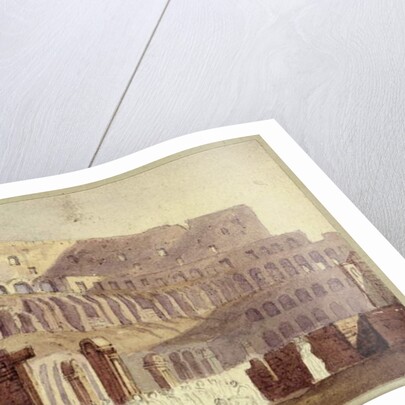 View of the Roman Colosseum, c.1800 by English School