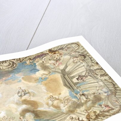 Design for a Ceiling Depicting Minerva Presiding Over the Arts by Giovanni Battista Cipriani