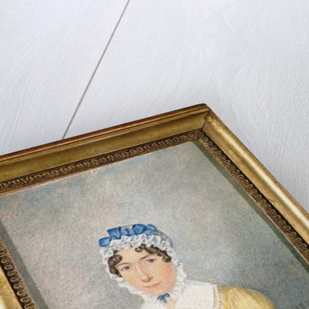 Portrait of a Lady with a Golden Locket, 1823 by English School