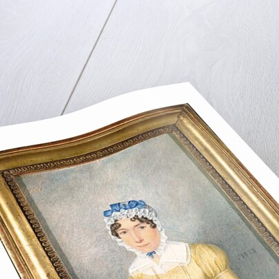 Portrait of a Lady with a Golden Locket, 1823 by English School
