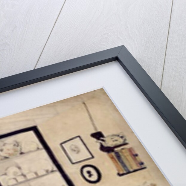 Interior of an Antique Dealer's House, c.1870 by English School